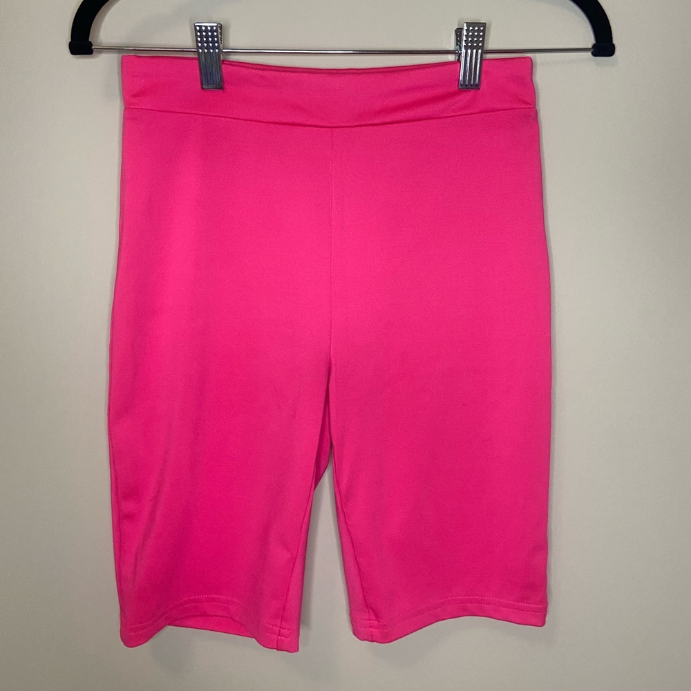 Hot Pink Biker Shorts
